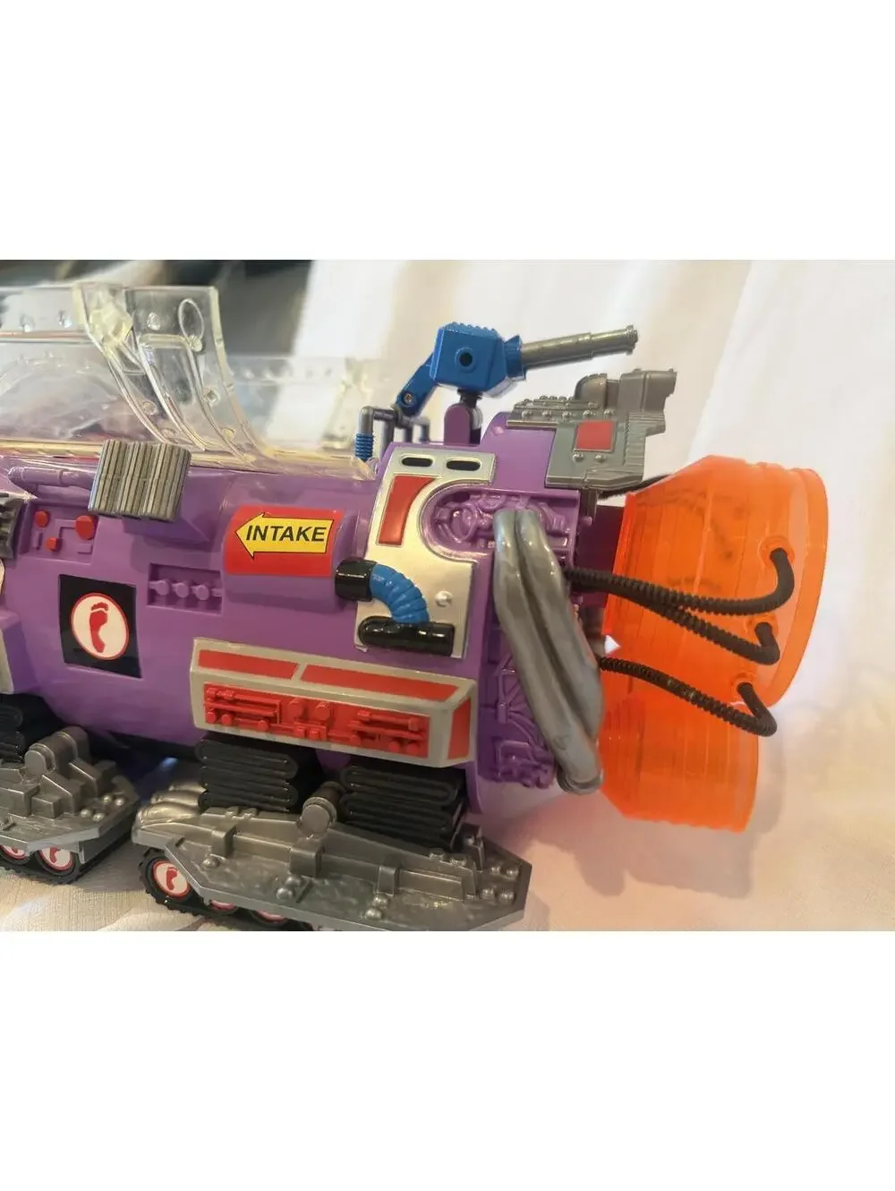 Vintage TMNT Mutant Module Battle Wagon Vehicle 1990 Playmates Original Complete